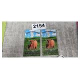 (2) 1 GRAIN .999 SILVER BARS