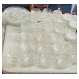 LARGE GLASS DISH SET