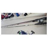 2 RODS AND 1 FISHING POLE *SHAKESPEARE/ ZEBCO