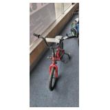 HUFFY BIKE WITH TRAINING WHEELS