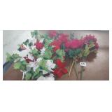 LOT OF ARTIFICIAL FLOWERS
