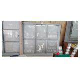 PAINTED VINTAGE WINDOW