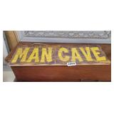 MAN CAVE WALL ART