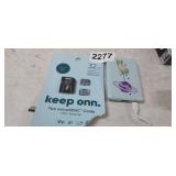 2 MICROSOFT SDHC CARD & POWER BANK