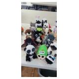 LOT OF BIG EYES BEANIE BABIES
