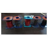 (5) SPOOLS OF ELECTRIC WIRE