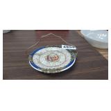 CHINA GOLD PLATED DISPLAY DISH
