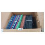 BOX FULL OF 2 POCKET FOLDERS, NEW