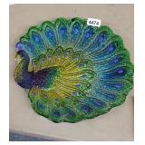 PEACOCK PLATTER