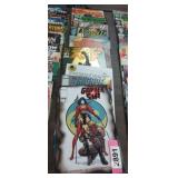 ROW OF COMIC BOOKS