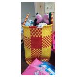 BASKET WITH TOYS