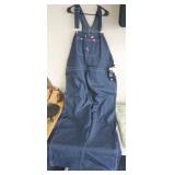 DICKIES BIB OVERALLS, NEW WITH TAGS, SIZE 54 X 30