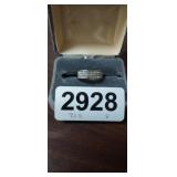 STERLING SILVER RING, SIZE 8