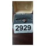 STERLING SILVER RING, SIZE 5