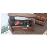 SHOESHINE BOX WITH ACCESSORIES