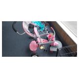 RADIO FLYER ACTIVITY STOLL AND TRIKE , GENTLY USED