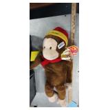 CURIOUS GEORGE MONKEY, NEW WITH TAGS