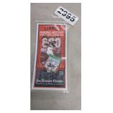 BARRY BONDS HITS #600 COLLECTOR CARD