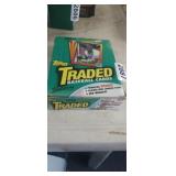 1990 FULL BOX OF TOPPS TRADED WAX PACKS, BALL CARS