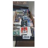 BOX FULL OF FOOTBALL, BASKETBALL, ETC. CARDS