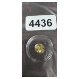 HEADS YOU WIN,TAILS YOU WIN 1/4 GRAM .999 FINE GOL