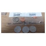 LOT OF ASSORTED COINS,