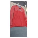 UNDER ARMOR 1/4 ZIP PULLOVER, SIZE MED;, NEW