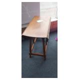 DROP LEAF END TABLE (1 LEAF IS CUT OFF