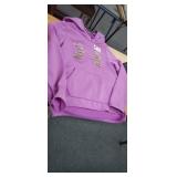 UNDER ARMOR HOODED SWEATSHIRT, YOUTH SMALL