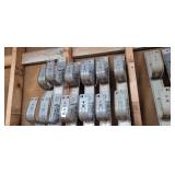 (6) DUAL CABLE SUPPORT HOOKS