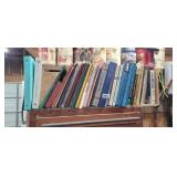 ROW OF MANUALS AND BOOKS