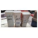 CANISTERS OF BATTERIES