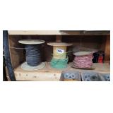 3 SPOOLS OF CABLE
