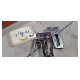 2 STAPLERS AND STAPLES