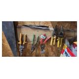 6 PAIRS OF TIN SNIPS