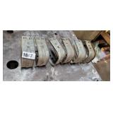 (6) SINGLE CABLE SUPPORT HOOKS