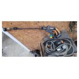 WORX PRESSURE WASHER WITH BATT AND CHARGER