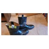 BLACK JUSTIN BOOTS SIZE 10.5D