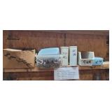 SHELF OF BRASS CASINGS