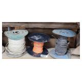 3 SPOOLS OF CABLE