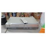 PHILIPS VHS AND DVD PLAYER WITH REMOTE
