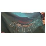 FELT POKER TABLE CLOTH