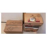 4 BOXES OF PINT SIZE MASON JARS