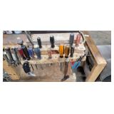 TOOLS ON TOP OF CART