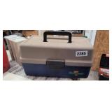 TACKLE BOX WITH GUN CLEANING GOODIES