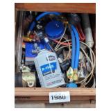 DRAWER OF AIR CONDITIONER GOODIES