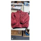 ARKANSAS RAZORBACK JACKET, SIZE MEDIUM