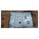 CRADLE SHEET, 3 PC. TODDLER SHEET SET, & 2 PC. TOD