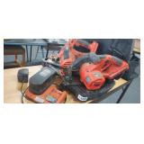 (2) BATTERY OPERATED CIRCULAR SAWS BATTERY, CHARGR