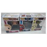 (3) FUNKO  POP MOVIES, NIB